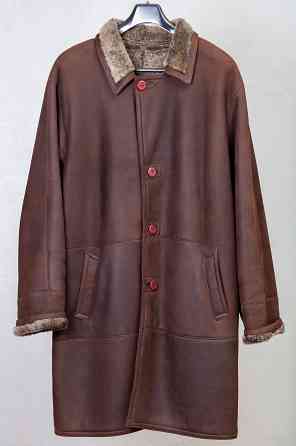 Дубленка мужская Hiperbol Club 60 размер коричневая Донецк