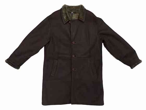 Дубленка мужская Hiperbol Club 60 размер коричневая Донецк