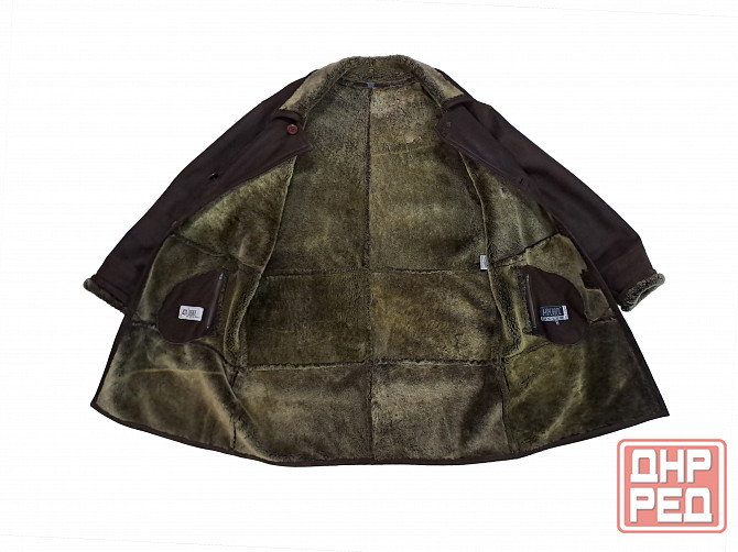 Дубленка мужская Hiperbol Club 60 размер коричневая Донецк - изображение 3