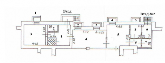 Продажа помещения 117 кв.м. Донецк