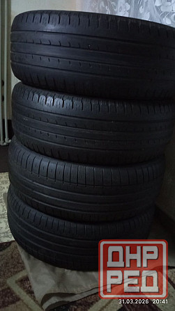 Продам летнюю резину 235х60хR18 комплект Макеевка - изображение 1