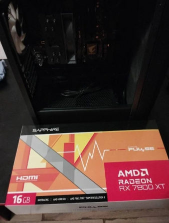 Видеокарта Rx 7800XT Pulse Донецк