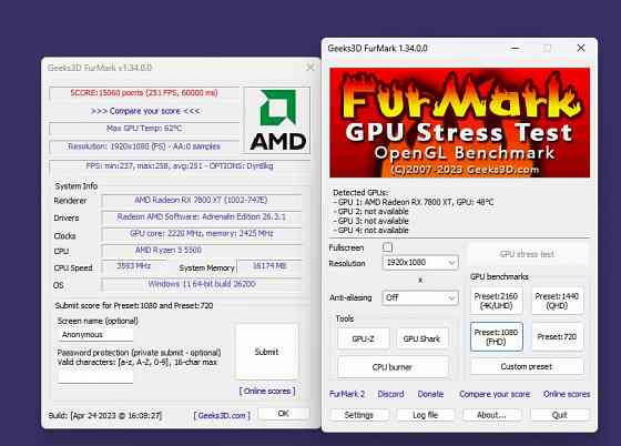 Видеокарта Rx 7800XT Pulse Донецк