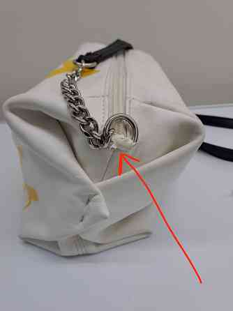 Отдам без условий сумка женская кросс-боди экокожа белая Донецк