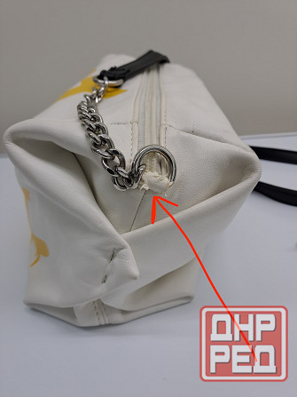 Отдам без условий сумка женская кросс-боди экокожа белая Донецк - изображение 4