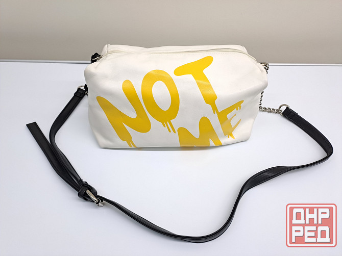 Отдам без условий сумка женская кросс-боди экокожа белая Донецк - изображение 1