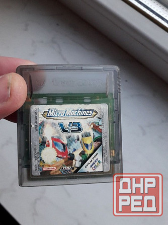 Лицeнзия картридж Nintendo Game boy color micro machines V3 Донецк - изображение 1