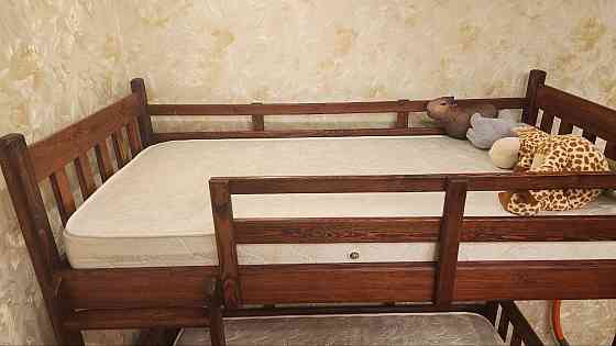 Двухъярусная Кровать, натуральное дерево Донецк Донецк