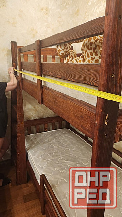 Двухъярусная Кровать, натуральное дерево Донецк Донецк - изображение 4