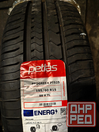 Шины новые Petlas ProGreen PT-525 195/60 R15, летние Донецк - изображение 1