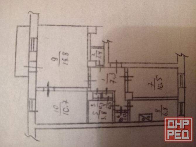 Продаётся 3х комнатная квартира в Кировском р-не ,ул. Соболевского Донецк - изображение 8