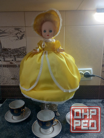 Кукла грелка на самовар или чайник Макеевка - изображение 3