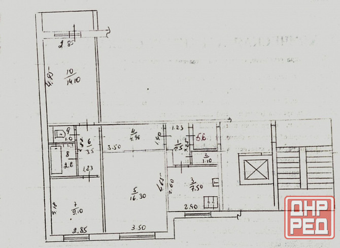 Продажа 3 комнатной квартиры в Макеевке Червоногвардейский район микрорайон Калининский . Макеевка - изображение 1