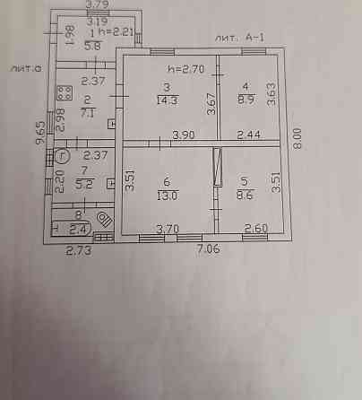 Продается отличный дом в Калининском районе , Мотель Донецк