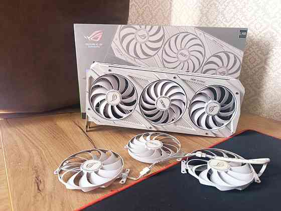 Видеокарта Nvidia RTX 3080 Asus Rog Strix White Горловка
