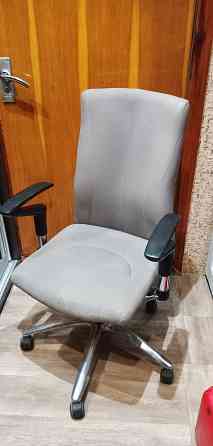кресло, экокожа серого цвета Донецк