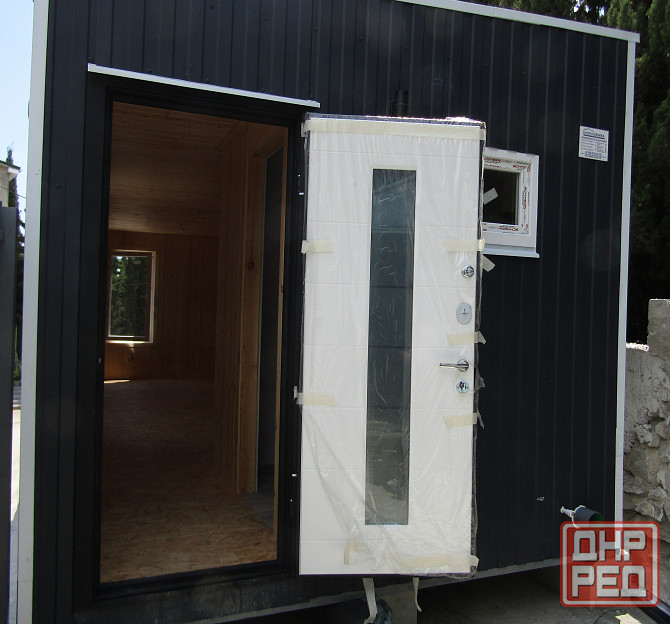 Дом 8х3х2.8 Графит с санузлом. Донецк - изображение 1