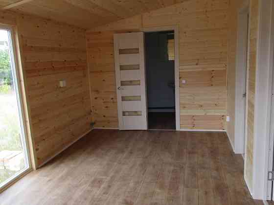 Дом 8х6 Имитация бруса + Графит. Донецк