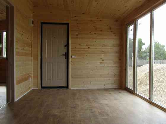 Дом 8х6 Имитация бруса + Графит. Донецк