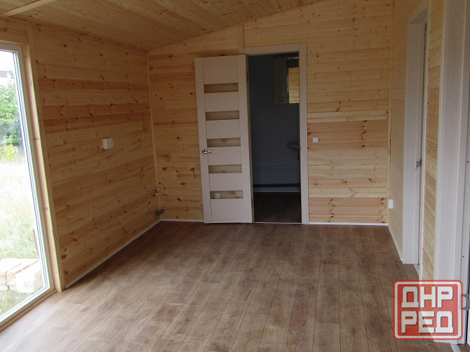 Дом 8х6 Имитация бруса + Графит. Донецк - изображение 6