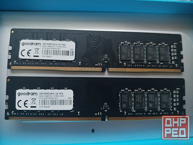goodram ddr4 gr266d464l19/16g память ddr4 2666 16gb Донецк - изображение 1