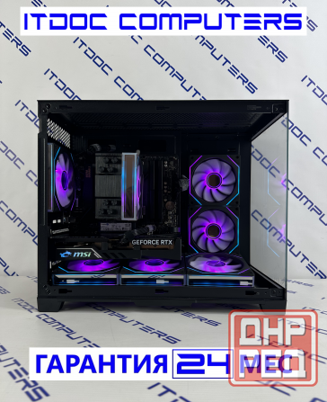 Игровой Пк Ryzen 5 5600X/16GB DDR4/500GB.M2/RTX 5060 Донецк - изображение 2