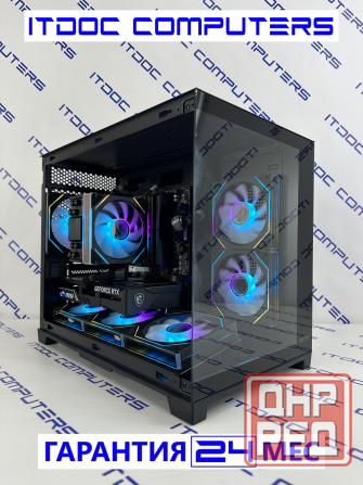 Игровой Пк Ryzen 5 5600X/16GB DDR4/500GB.M2/RTX 5060 Донецк - изображение 1