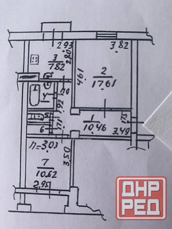 Продаётся 2 к крупногабаритная квартира сталинка на площади Победы в Левобережном районе. Мариуполь - изображение 9