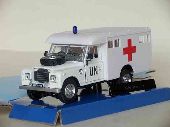 Land Rover Series 3 109 UN Rescue - CARARAMA - 1/43 Донецк