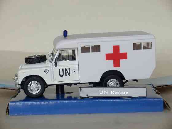 Land Rover Series 3 109 UN Rescue - CARARAMA - 1/43 Донецк