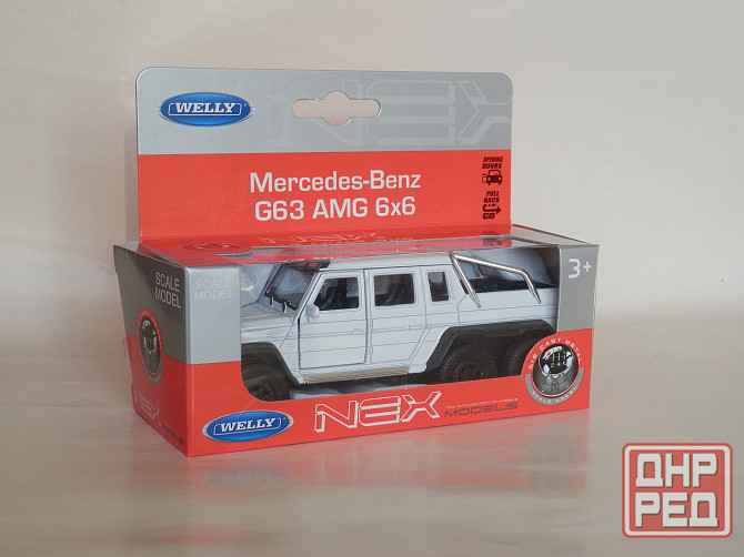 Mercedes Benz G63 AMG 6x6 - Welly- 1/43 Донецк - изображение 7