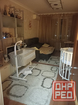 Детская приставная кроватка Carello Bloom с электронной системой укачивания Донецк - изображение 1