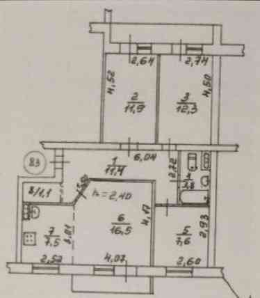 Продам 4-х комнатную квартиру Мариуполь