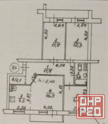Продам 4-х комнатную квартиру Мариуполь - изображение 2
