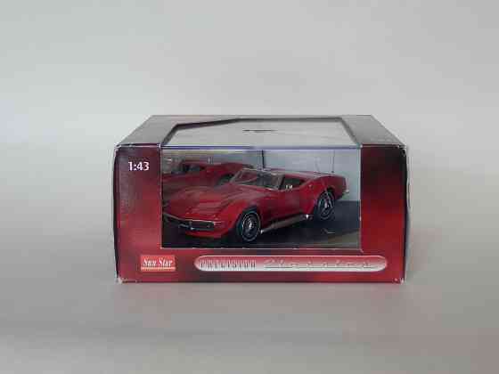 Chevrolet Corvette Open Convertible (1968) - Sun Star (Vitesse) - 1/43 (треснут бокс, повреждена ант Донецк