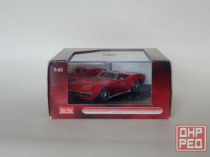 Chevrolet Corvette Open Convertible (1968) - Sun Star (Vitesse) - 1/43 (треснут бокс, повреждена ант Донецк - изображение 5