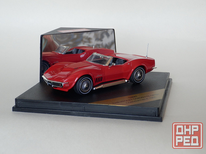 Chevrolet Corvette Open Convertible (1968) - Sun Star (Vitesse) - 1/43 (треснут бокс, повреждена ант Донецк - изображение 1