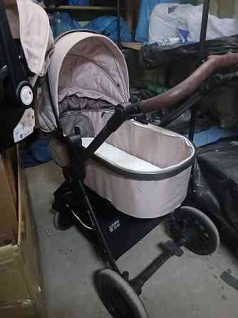 Коляска Luxmom для новорожденных с автолюлькой 3 в 1 Донецк