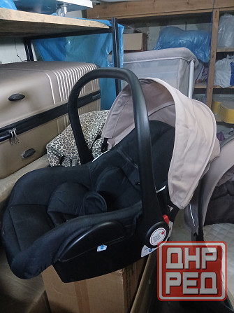 Коляска Luxmom для новорожденных с автолюлькой 3 в 1 Донецк - изображение 7