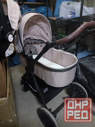 Коляска Luxmom для новорожденных с автолюлькой 3 в 1 Донецк - изображение 6