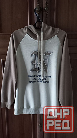 Толстовка бежевая мужская Макеевка - изображение 1