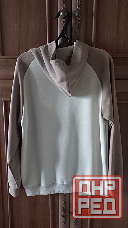 Толстовка бежевая мужская Макеевка - изображение 2