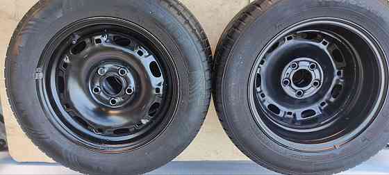 Летняя резина Ikon Tyres 185/65 R14 на штампованных дисках Донецк