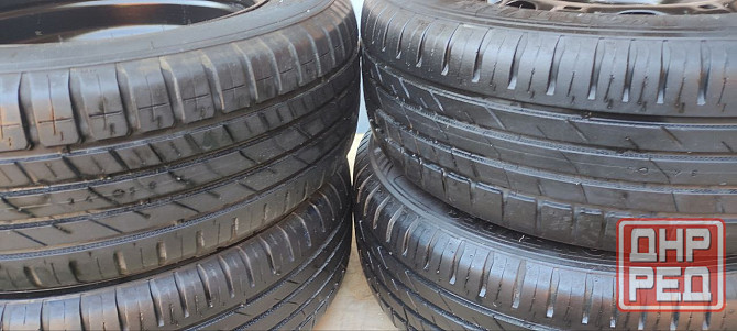 Летняя резина Ikon Tyres 185/65 R14 на штампованных дисках Донецк - изображение 2