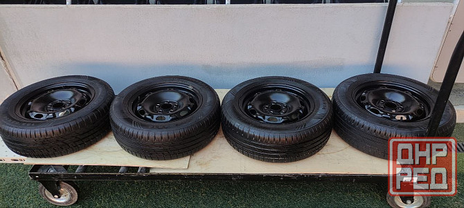 Летняя резина Ikon Tyres 185/65 R14 на штампованных дисках Донецк - изображение 3