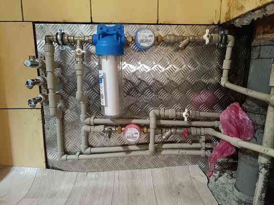 Профессиональный монтаж систем водоснабжения и другие сантехнические работы под ключ Донецк