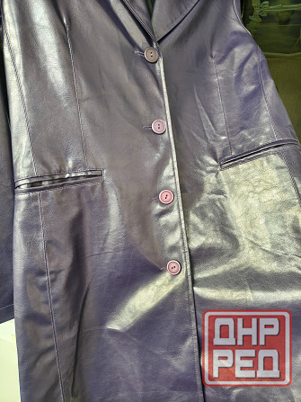 Плащ элегантный женский. Фиолетовый. Цена снижена Донецк - изображение 5