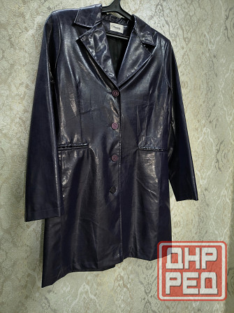 Плащ элегантный женский. Фиолетовый Донецк - изображение 2