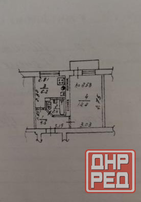 Продаю 1-комнатную квартиру в Ворошиловском районе, бул. Школьный Донецк - изображение 5