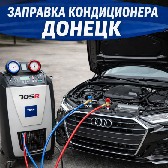 Заправка автокондиционера Донецк